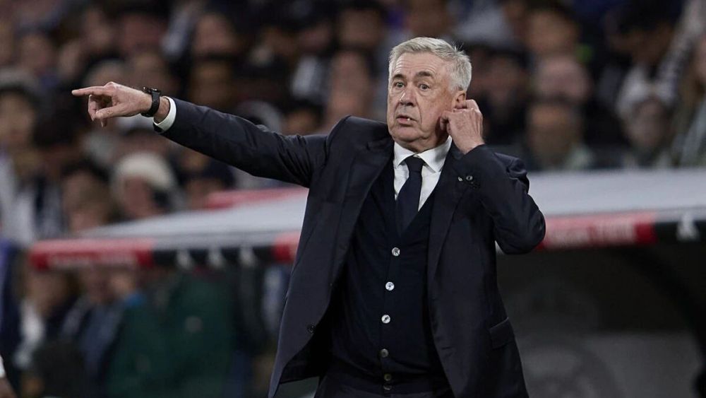 Ancelotti durante El Clásico