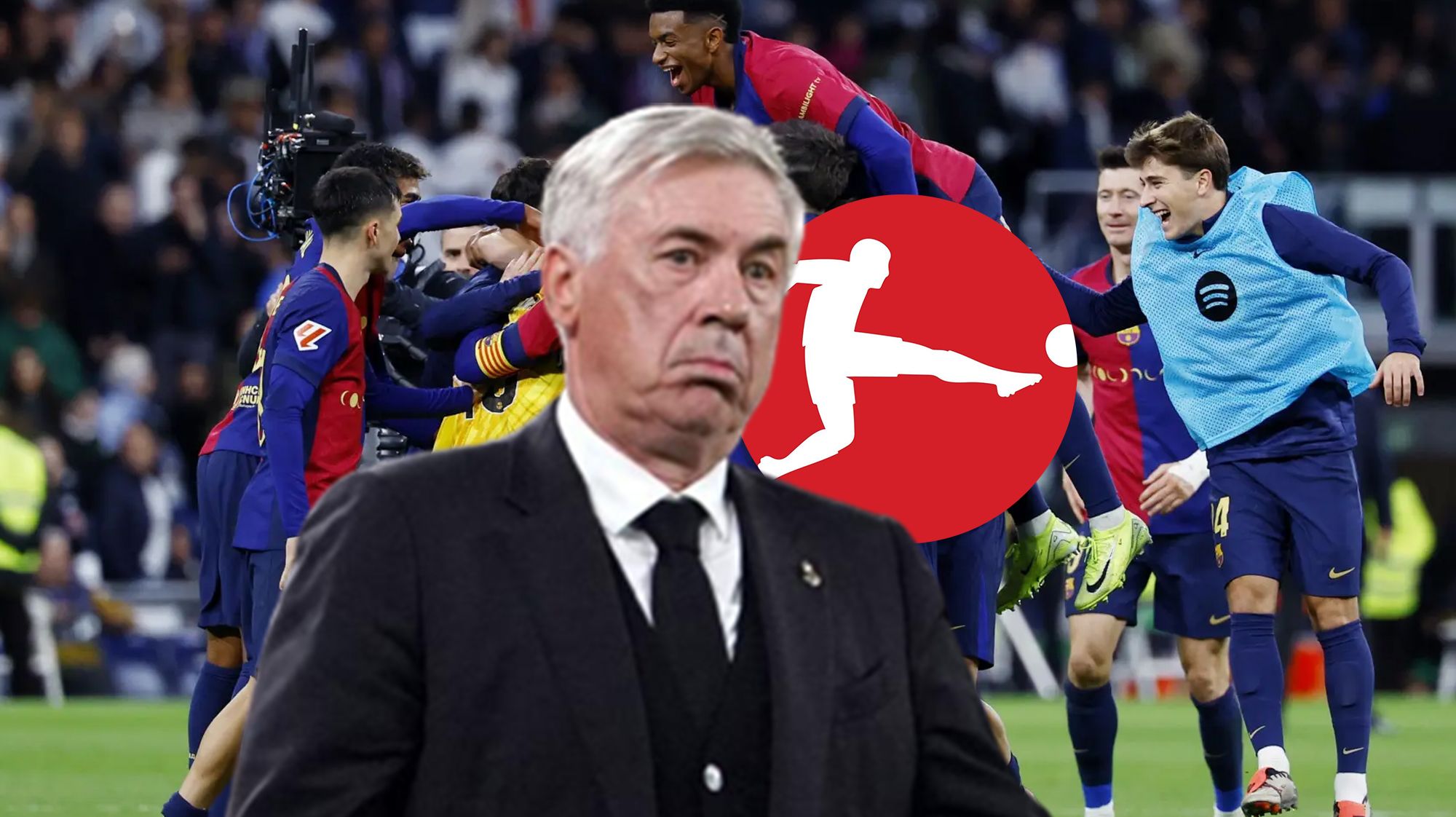 Sorprendente operación en la Bundesliga tras el Clásico: 3x1 y Ancelotti, K.O.