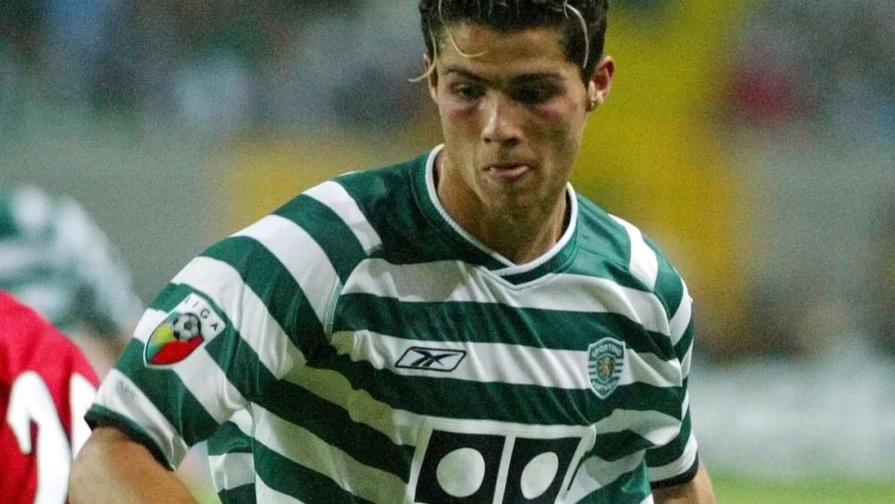 Cristiano en el Sporting