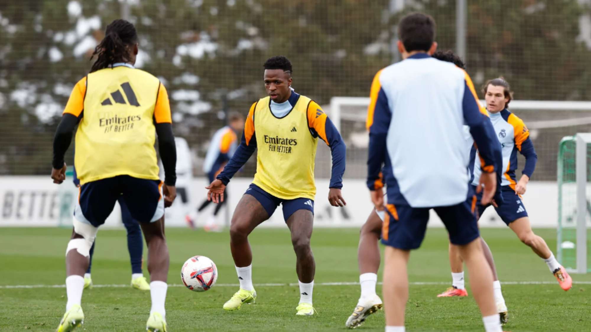 El gesto del Real Madrid en el entrenamiento