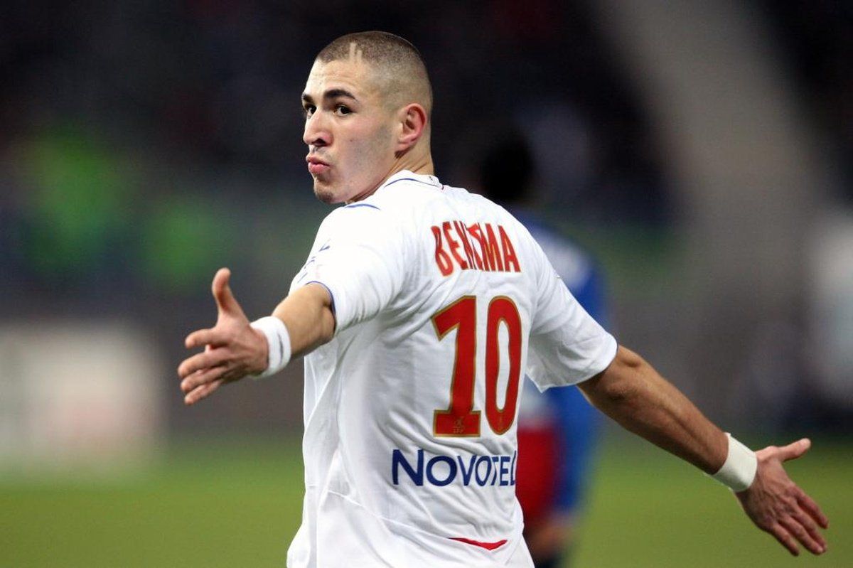 Benzema en el Olympique de Lyon