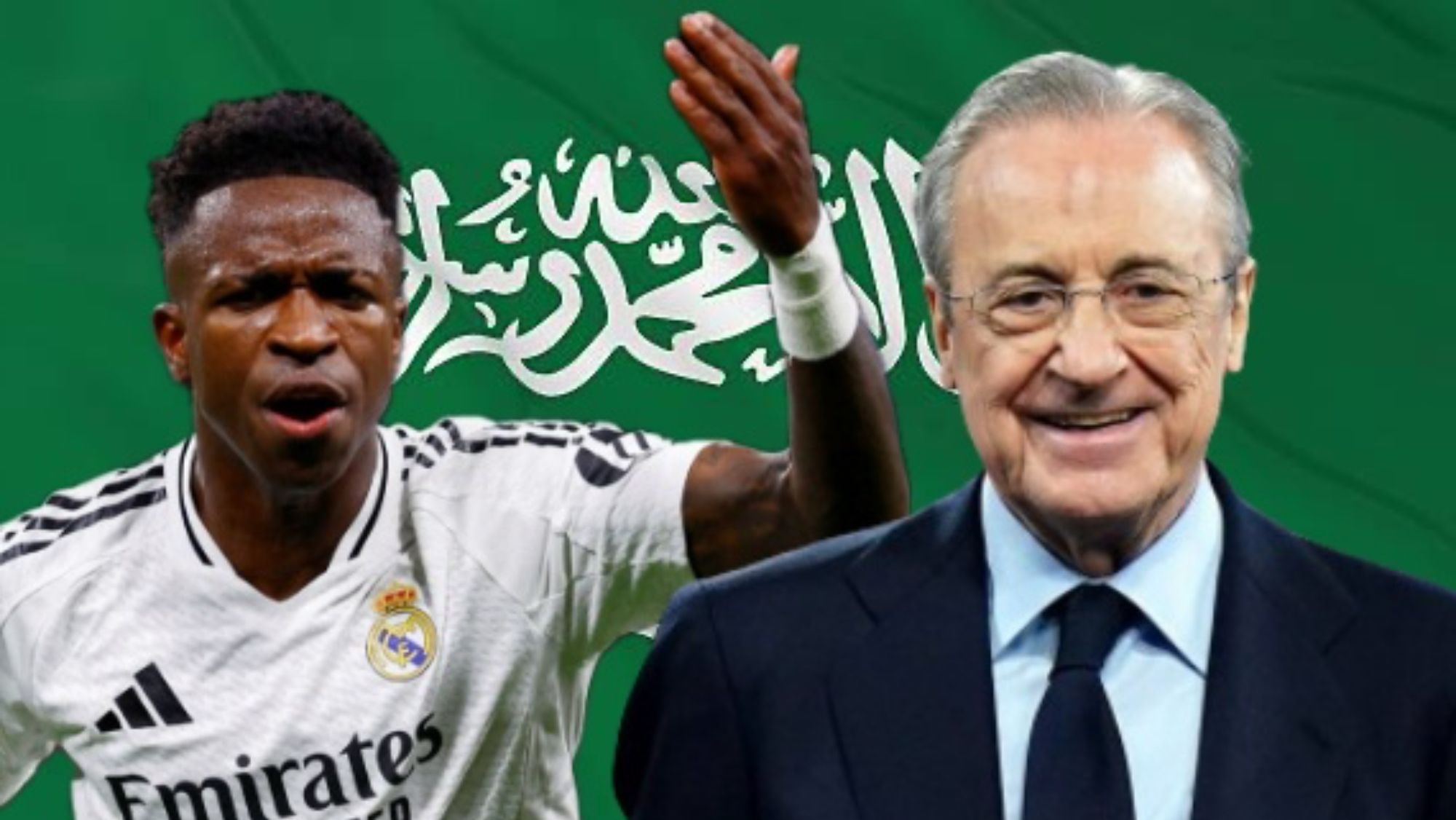 La estrategia de Florentino para evitar las ofertas de Arabia Saudí por Vini Jr.