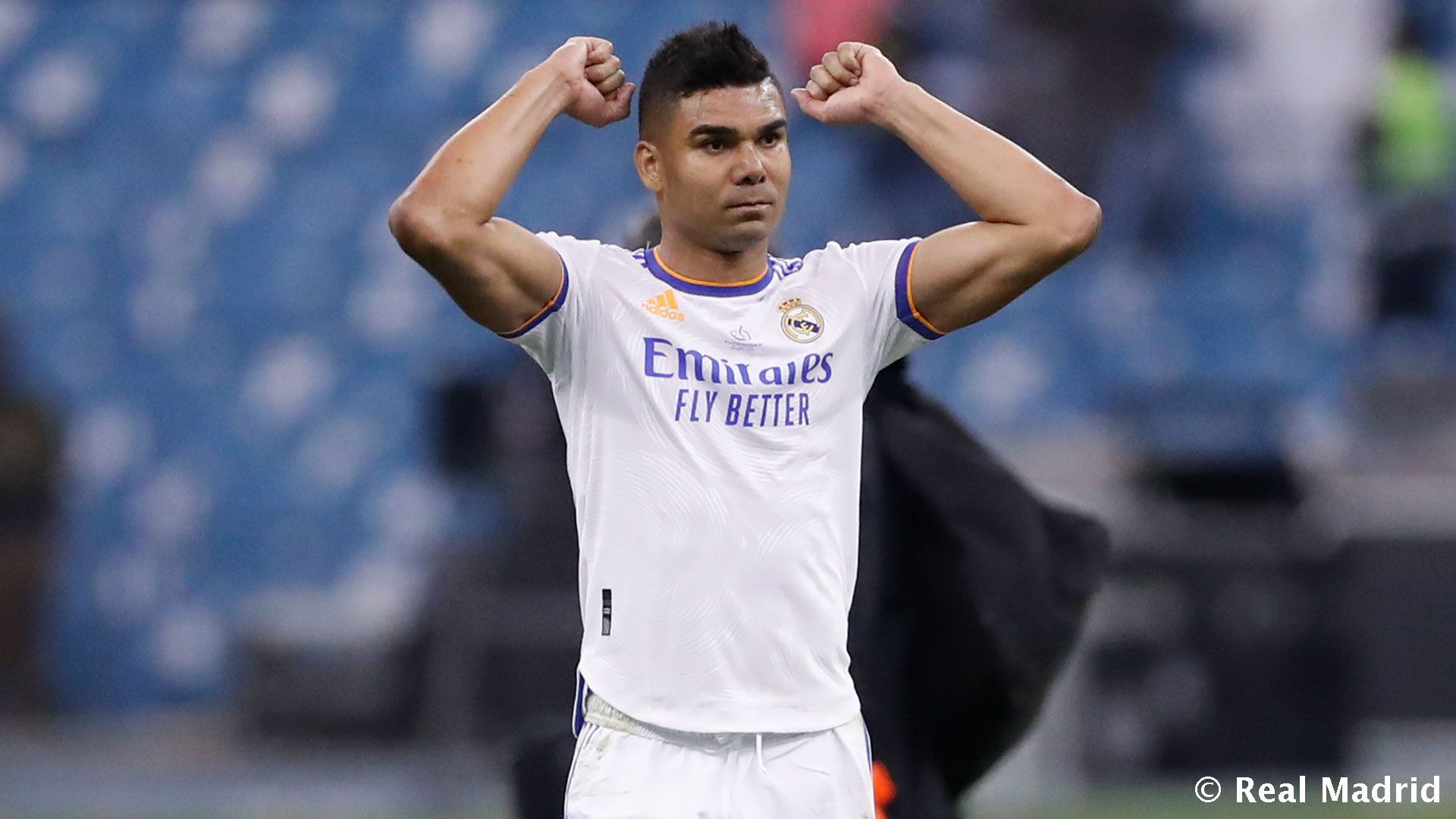 Casemiro en el Bernabeu