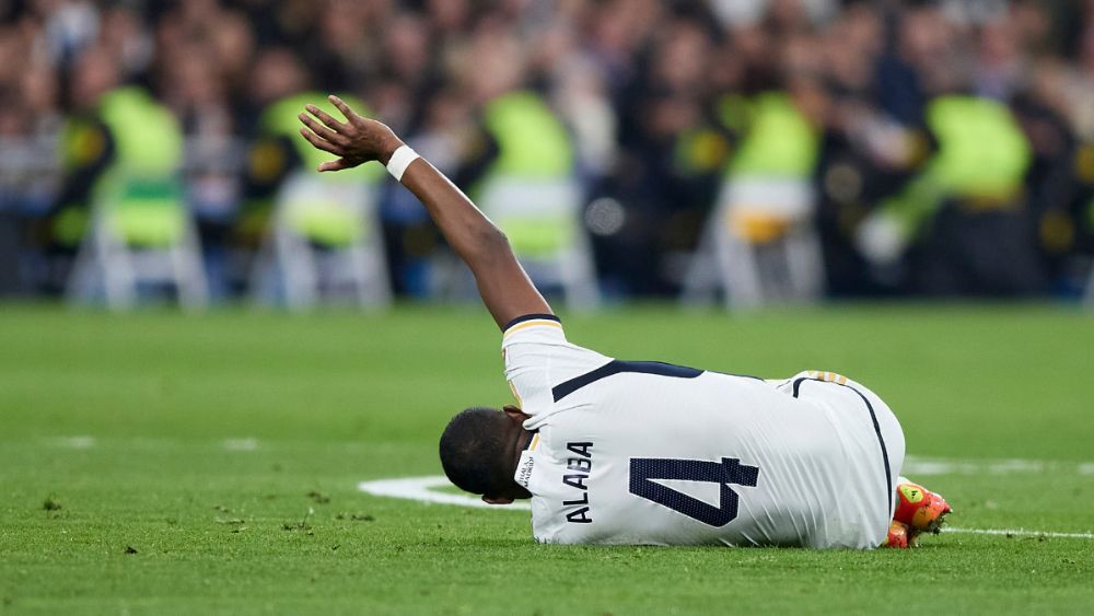 David Alaba se lesionó de la rodilla hace casi un año.