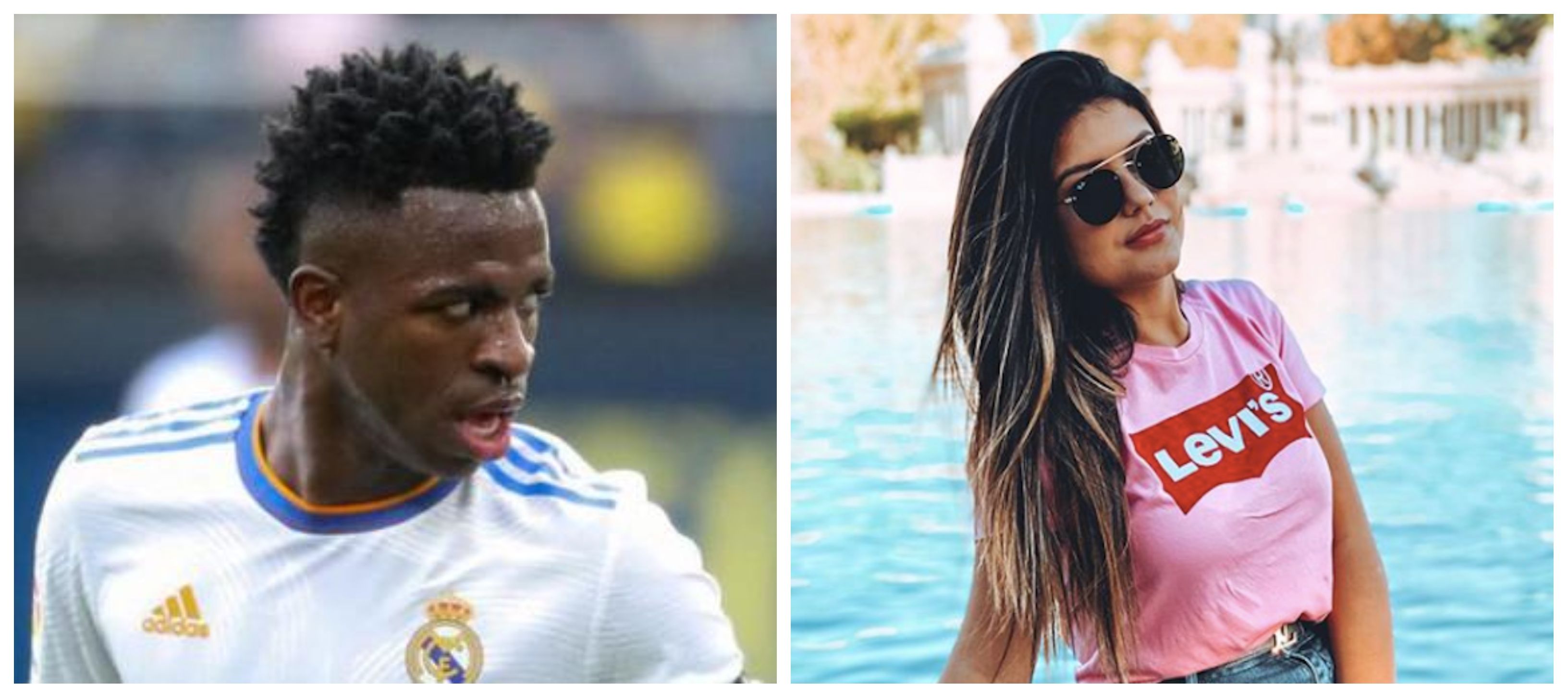 Vinicius Jr y Bianca Casemiro