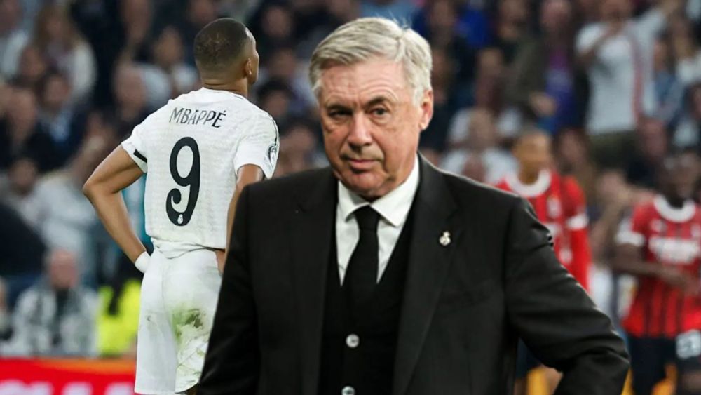 Ancelotti se fue a por Mbappé y le hizo una promesa tras la debacle del Real Madrid ante el Milán