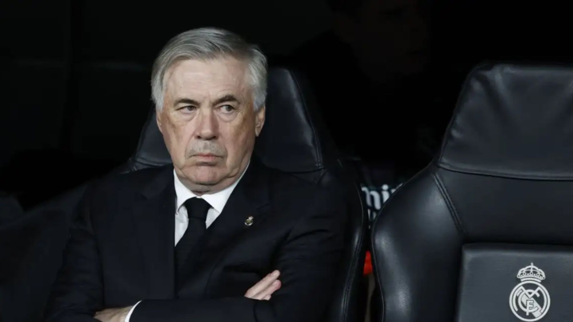 Carlo Ancelotti, en el banquillo del Bernabéu, no está viviendo un momento agradable en estos momentos como entrenador del Madrid.