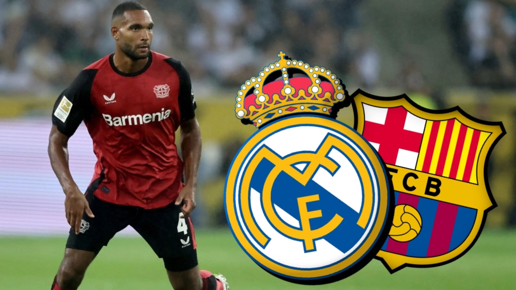 Jonathan Tah interesa tanto al Real Madrid como al Barcelona: ¿quién ganara la batalla por el defensa?