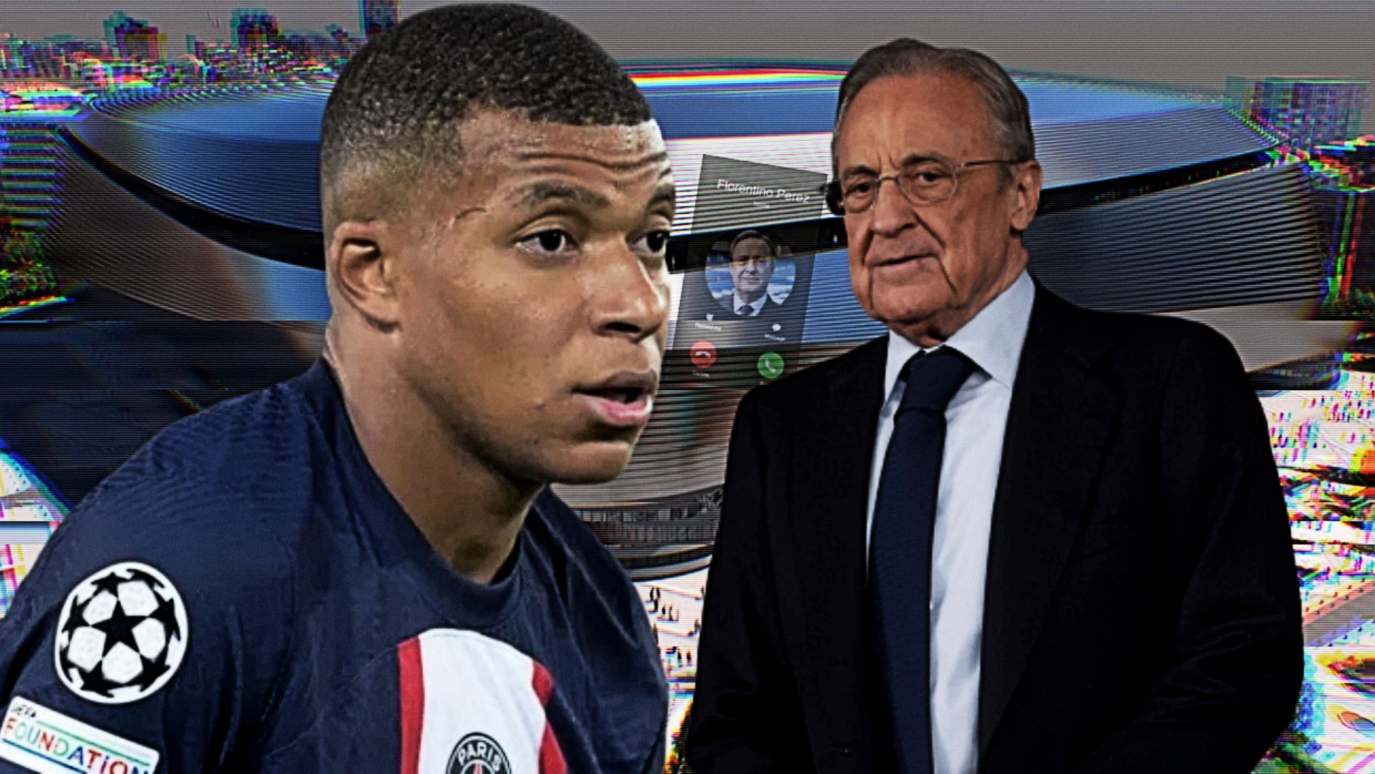 Es una declaración de intenciones: Florentino Pérez y Mbappé mantienen el contacto