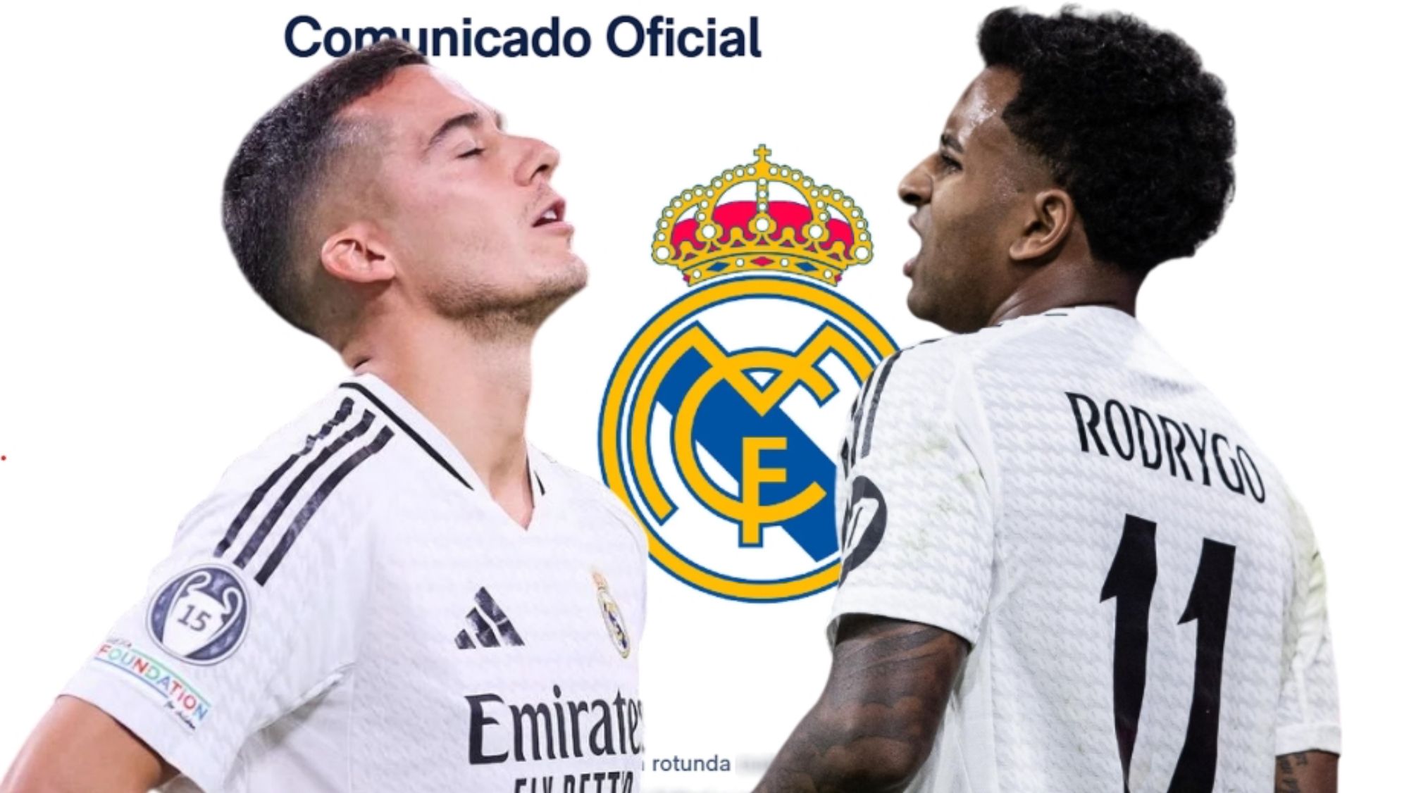 Lucas Vázquez y Rodrygo, K.O. tras el encuentro ante Osasuna del pasado sábado.