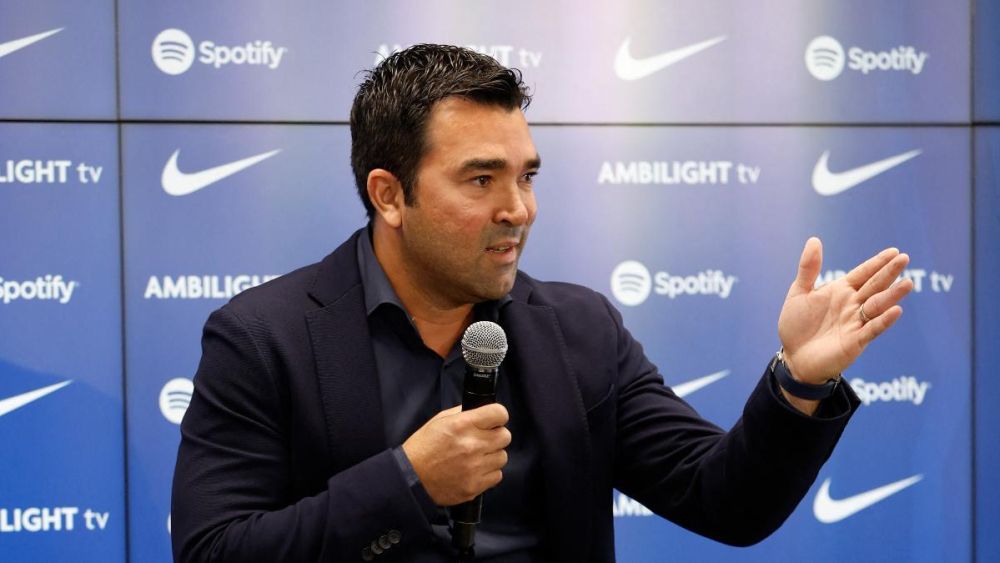 Deco, director deportivo del FC Barcelona.