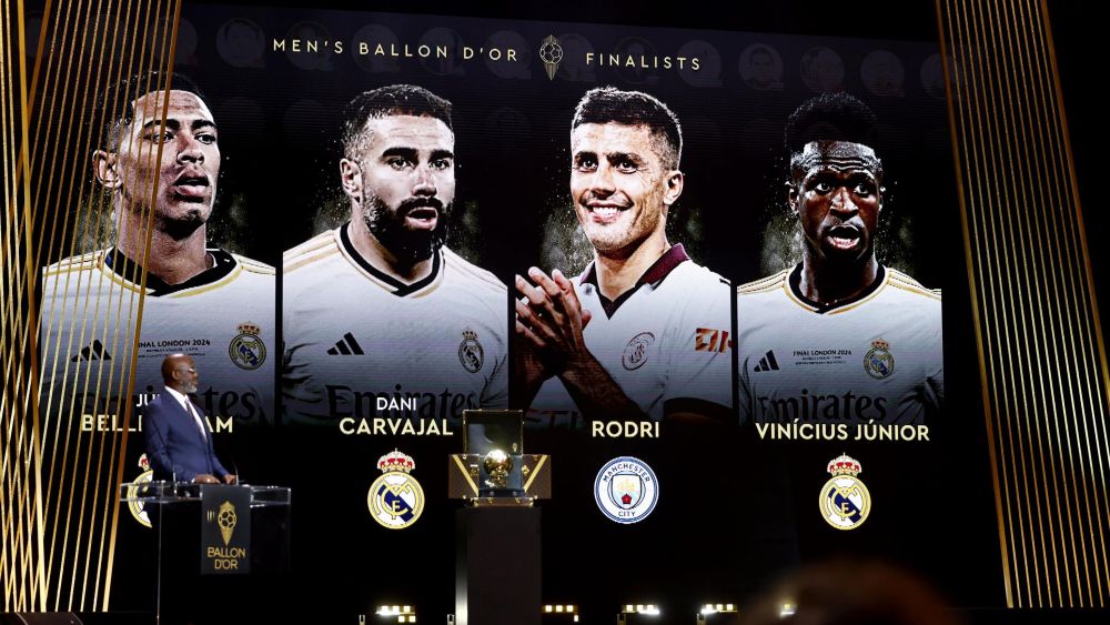 El Real Madrid no acudió a la gala del Balón de Oro.