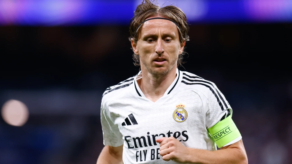 Luka Modric, jugador del Real Madrid.