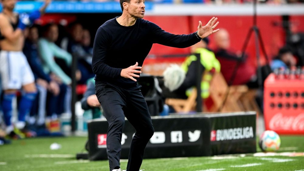 Xabi Alonso, entrenador del Bayer Leverkusen.