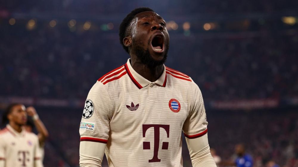 Alphonso Davies con el Bayern de Múnich