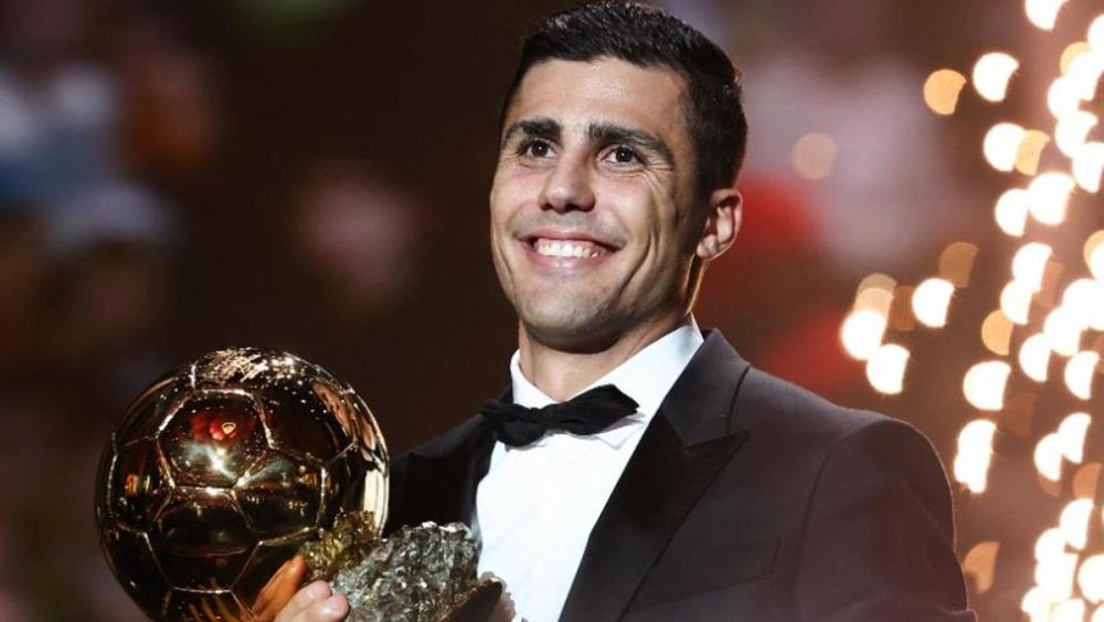 Rodri, jugador del Manchester City y actual ganador del Balón de Oro.