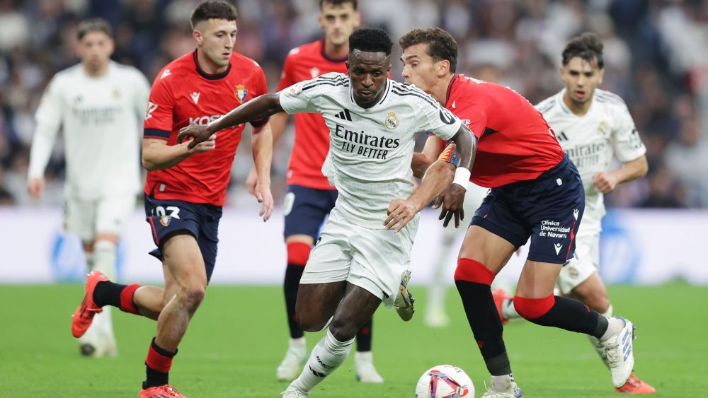 Vinícius Jr. fue el gran protagonista de la goleada del Real Madrid a CA Osasuna (4-0).