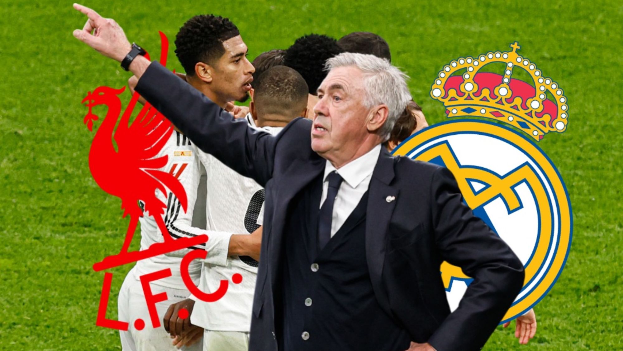 A Ancelotti no le tiembla el pulso y ya piensa en dar la sorpresa con su once para Anfield.