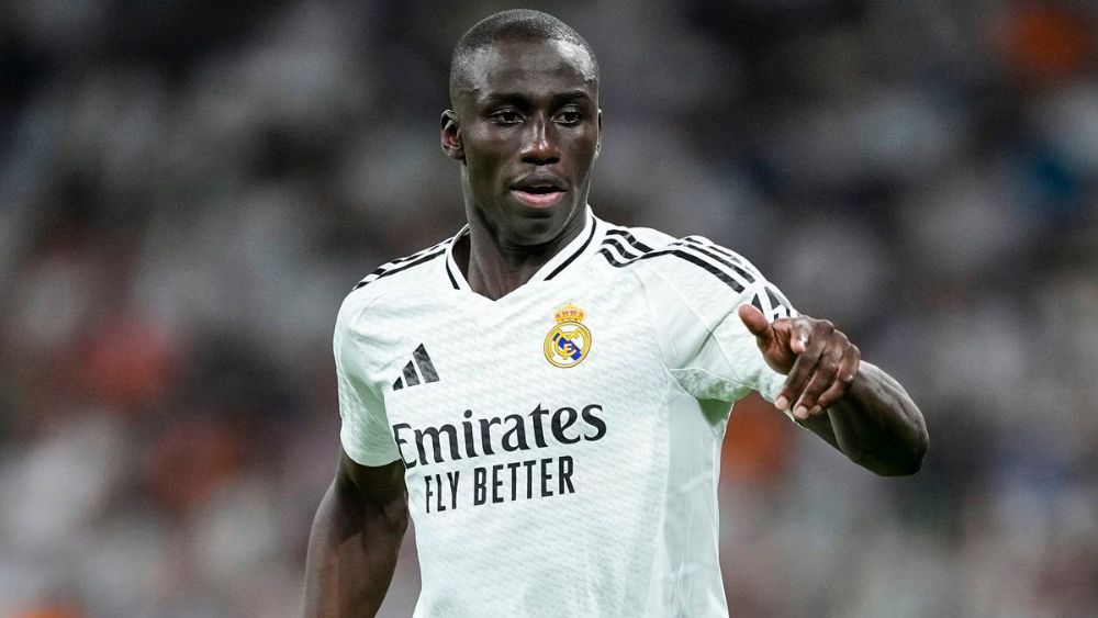 Ferland Mendy, en un partido de esta temporada con el Real Madrid.