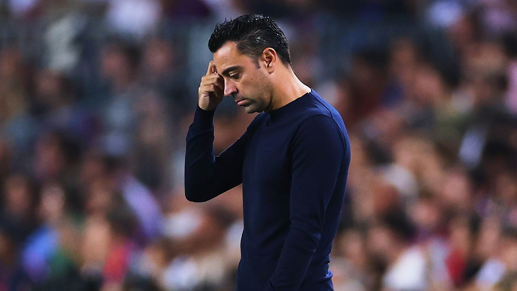 Xavi está en la cuerda floja y podría abandonar el cargo de no ganar el domingo