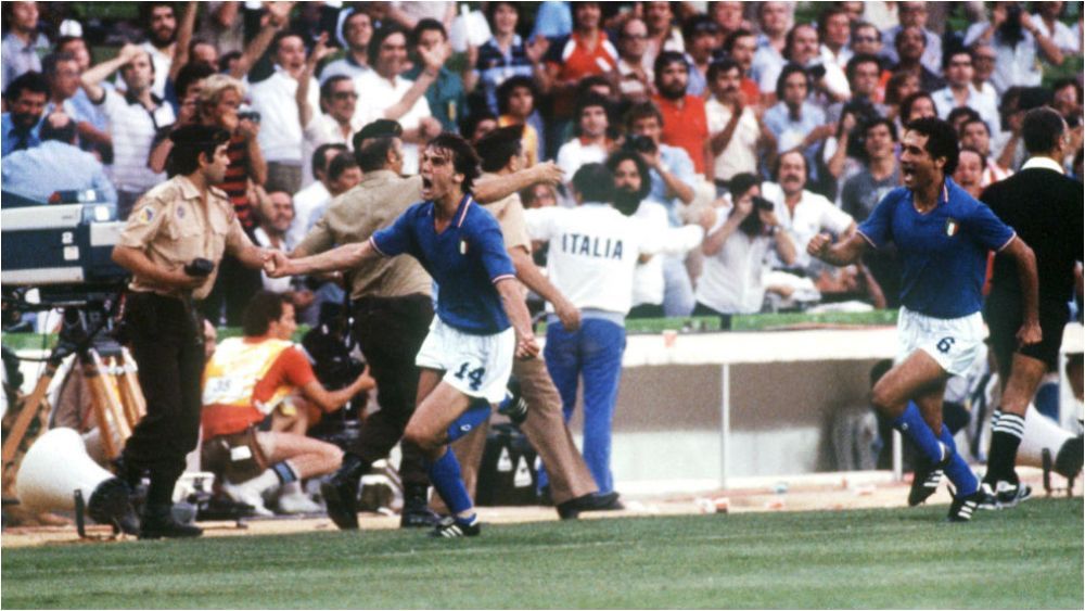 Italia se hizo con el Mundial de 1982 y la final, que ganó a Alemania, se disputó en el Bernabéu.