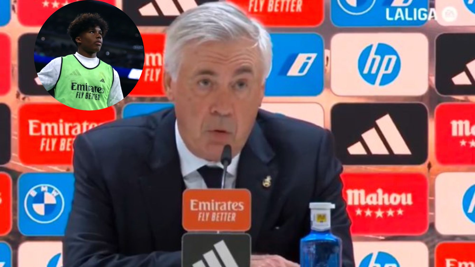 Ancelotti explica el motivo por el que decidió no meter a Endrick