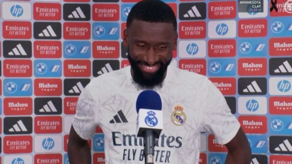 Antonio Rudiger habló sobre el gran partido de Raúl Asencio ante el Getafe CF.