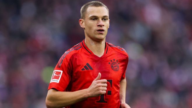 Joshua Kimmich con el Bayern de Múnich