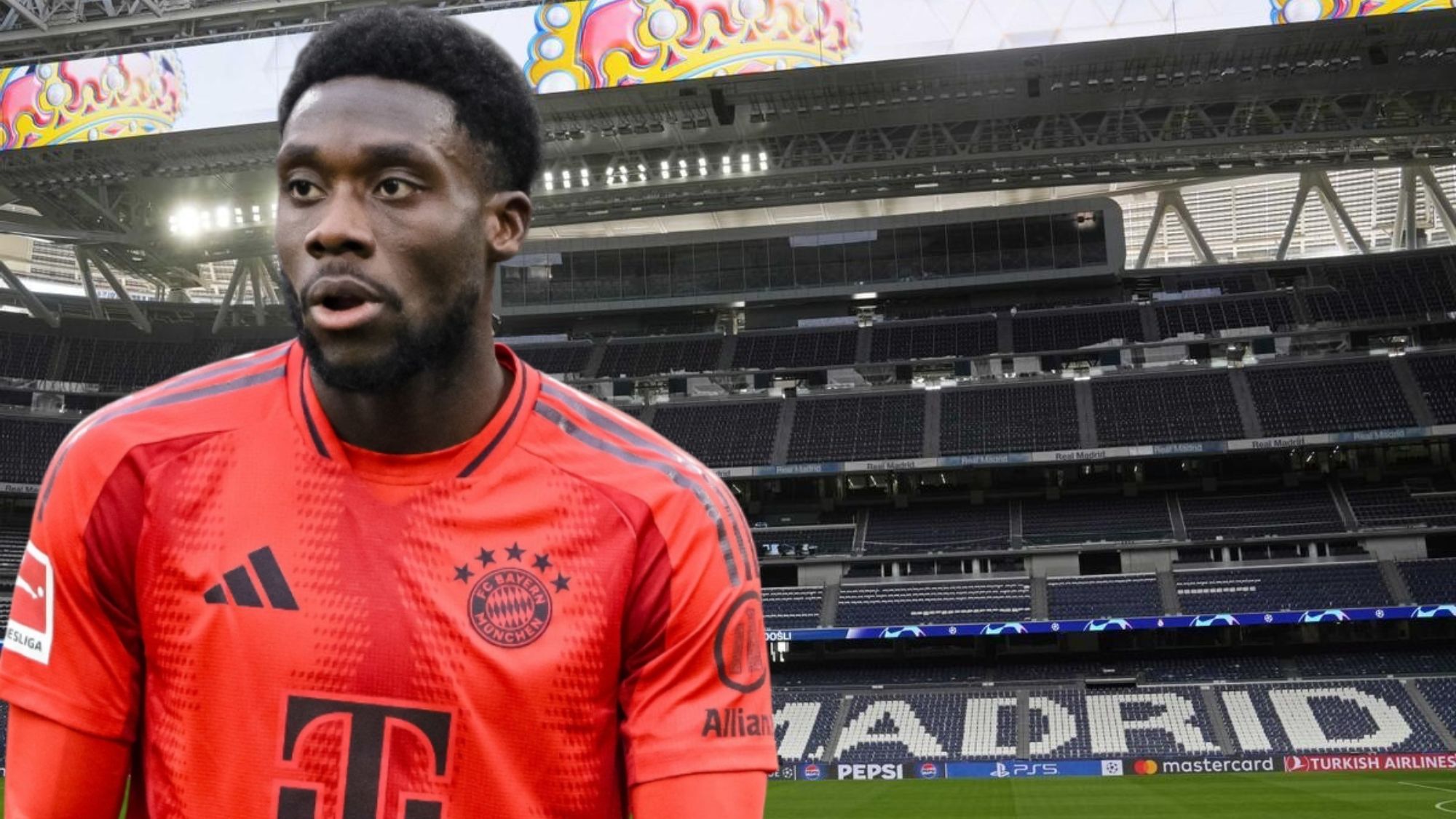 Alphonso Davies es un objetivo prioritario en el Real Madrid para mejorar su línea defensiva en 2025.