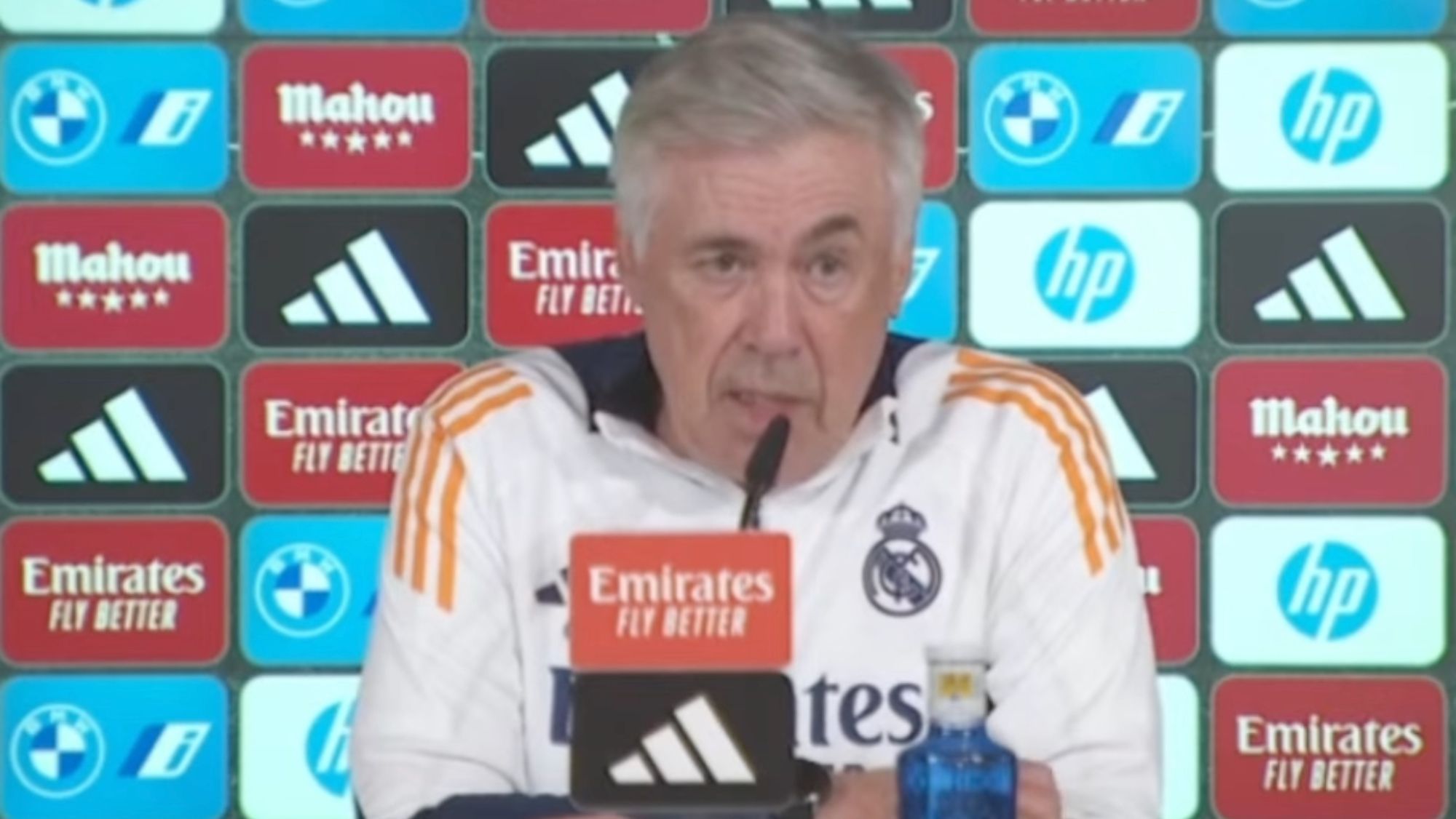 Carlo Ancelotti ha comparecido ante los medios de comunicación esta mañana desde la Ciudad Deportiva de Valdebebas para analizar todo sobre el Athletic Club-Real Madrid de este miércoles.