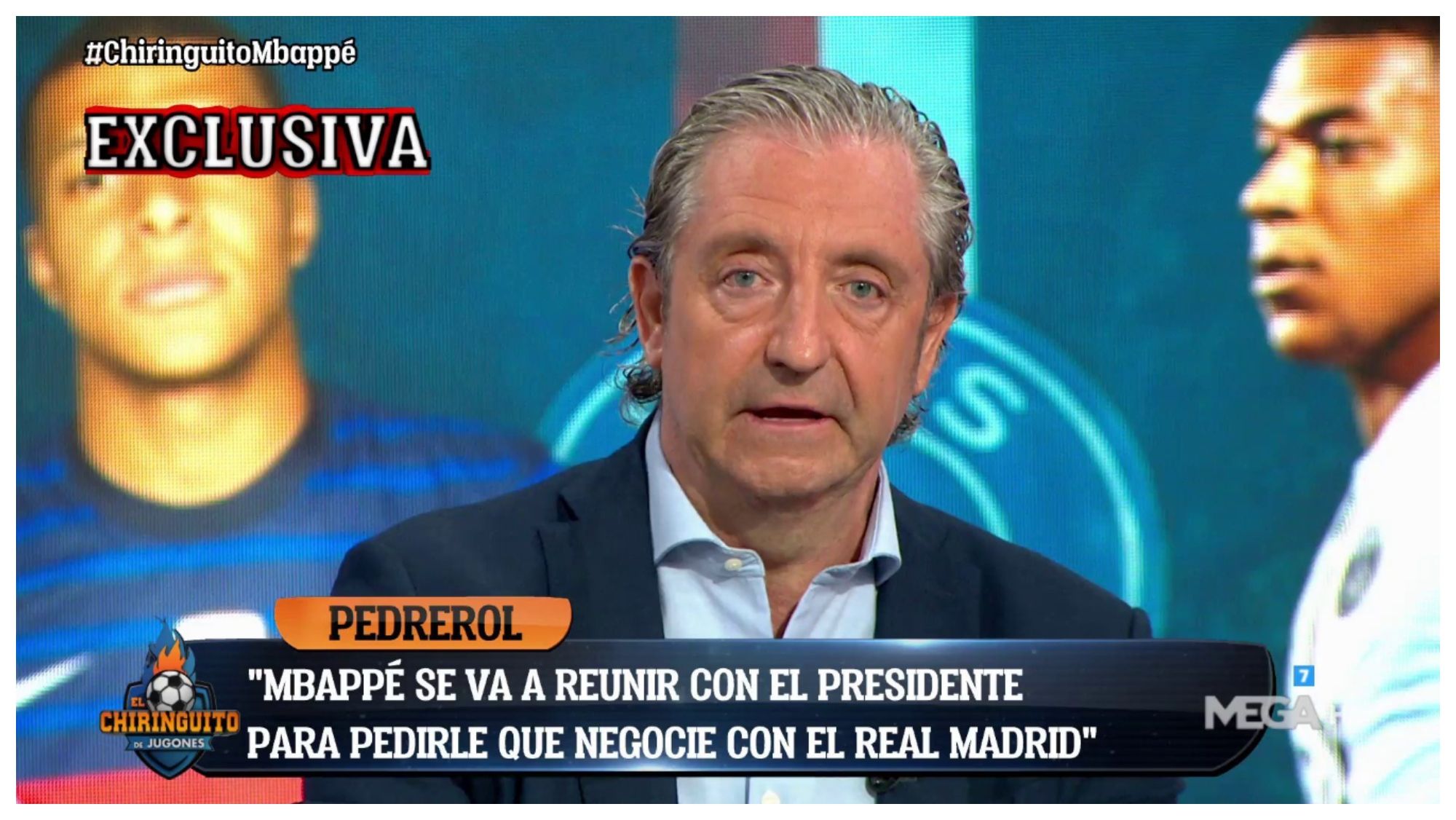 Josep Pedrerol en El Chiringuito