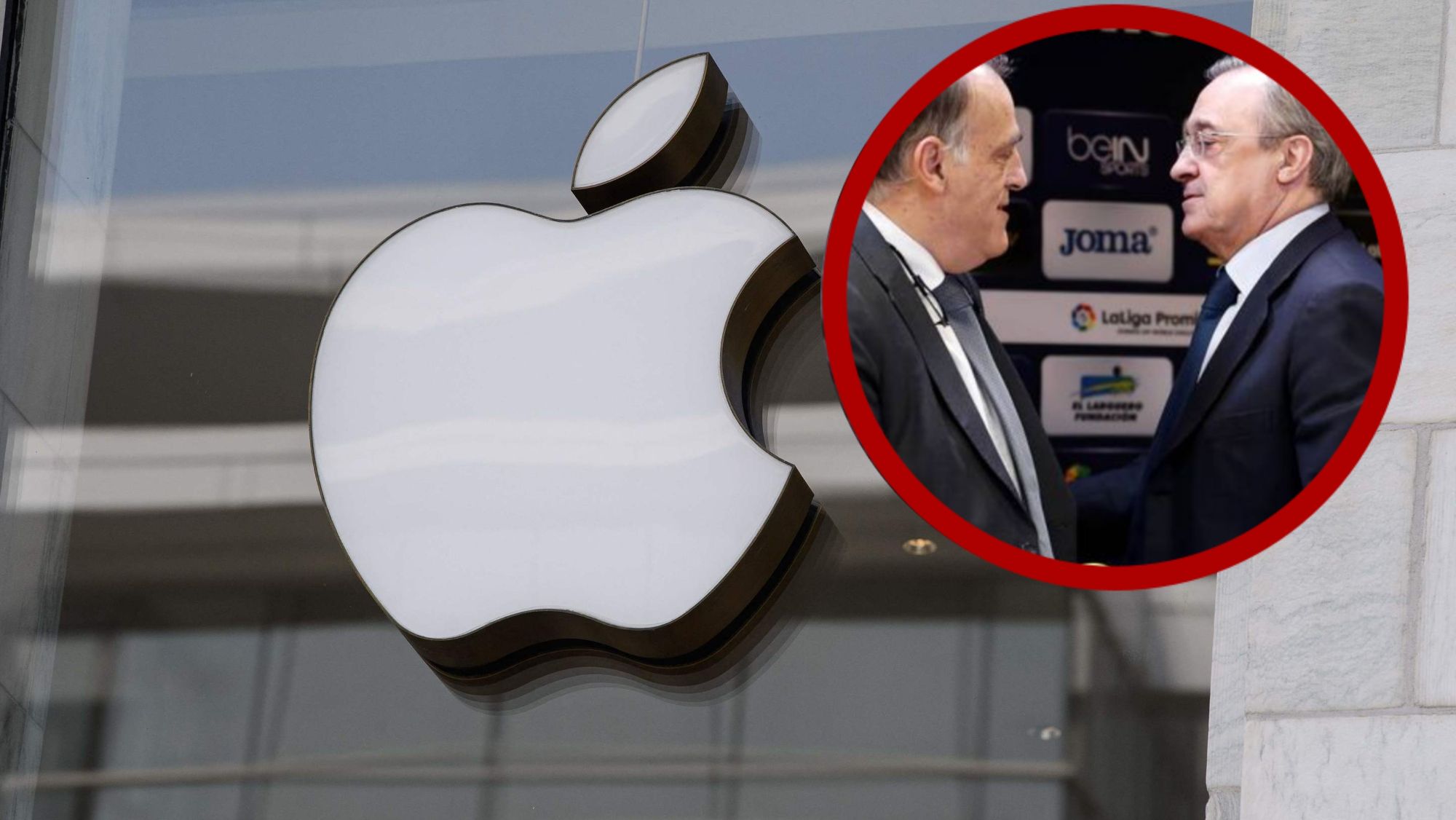 Por esto Florentino no 'traga' a Tebas: Apple pagará muchos millones por emitir la Premier League