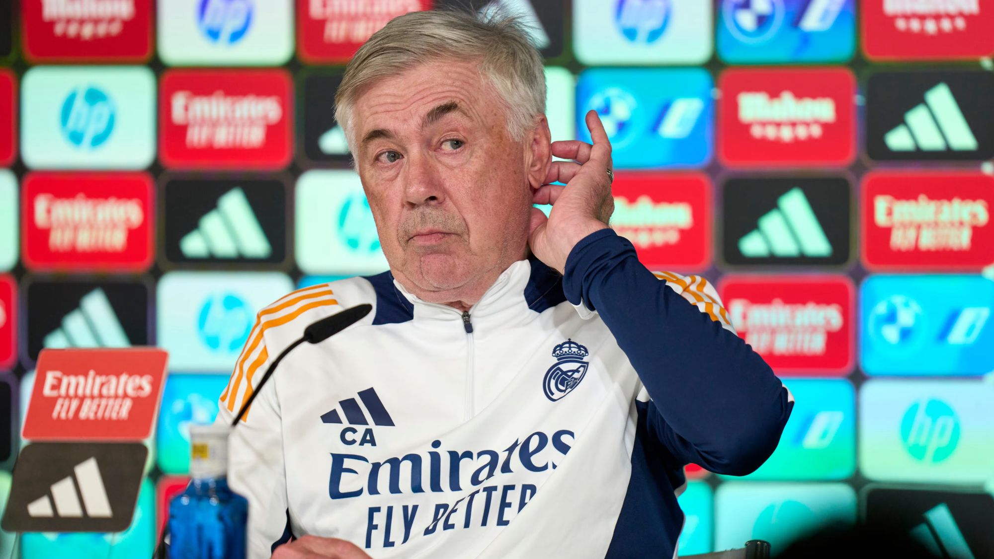 Carlo Ancelotti no ha dudado en defender a Kylian Mbappé en su rueda de prensa previa al partido ante el Girona.