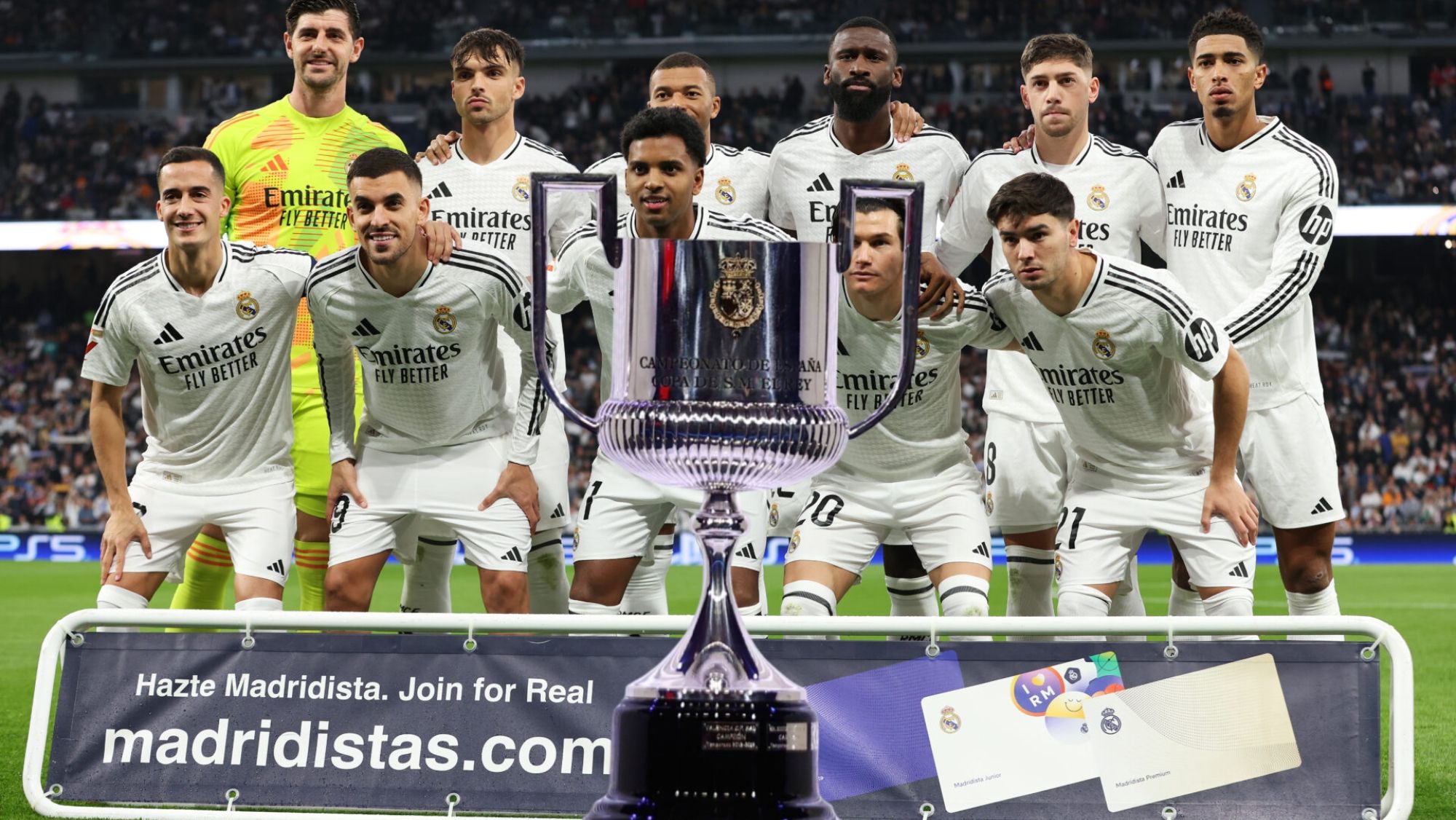 El Real Madrid conocerá a su rival en la Copa del Rey el próximo lunes.