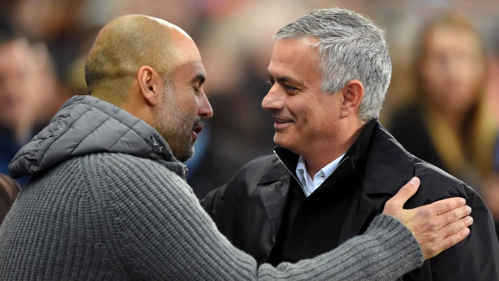 La guerra entre José Mourinho y Pep Guardiola no parece tener un punto y final.