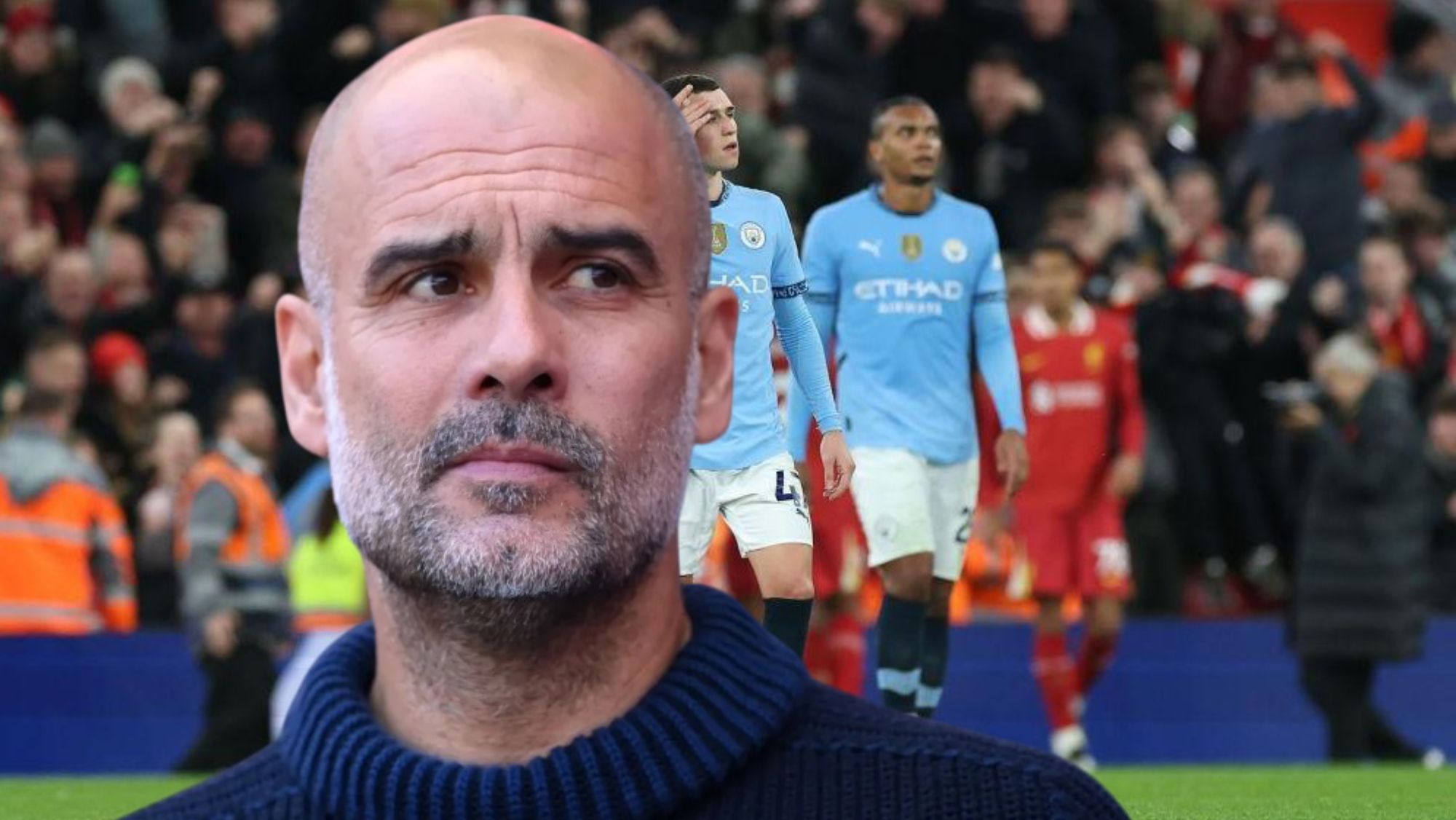 Guardiola reacciona de manera lamentable ante un aficionado en plena calle.