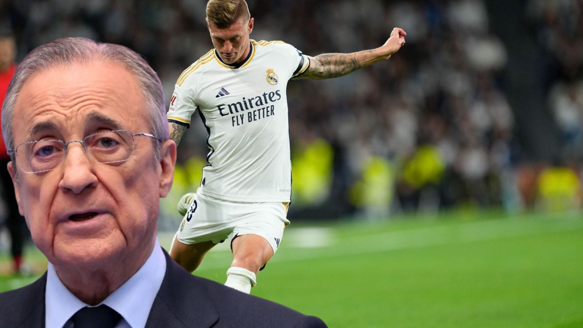 Florentino Pérez podría tener despejado el camino para hacerse con el sustituto de Toni Kroos en el Madrid.