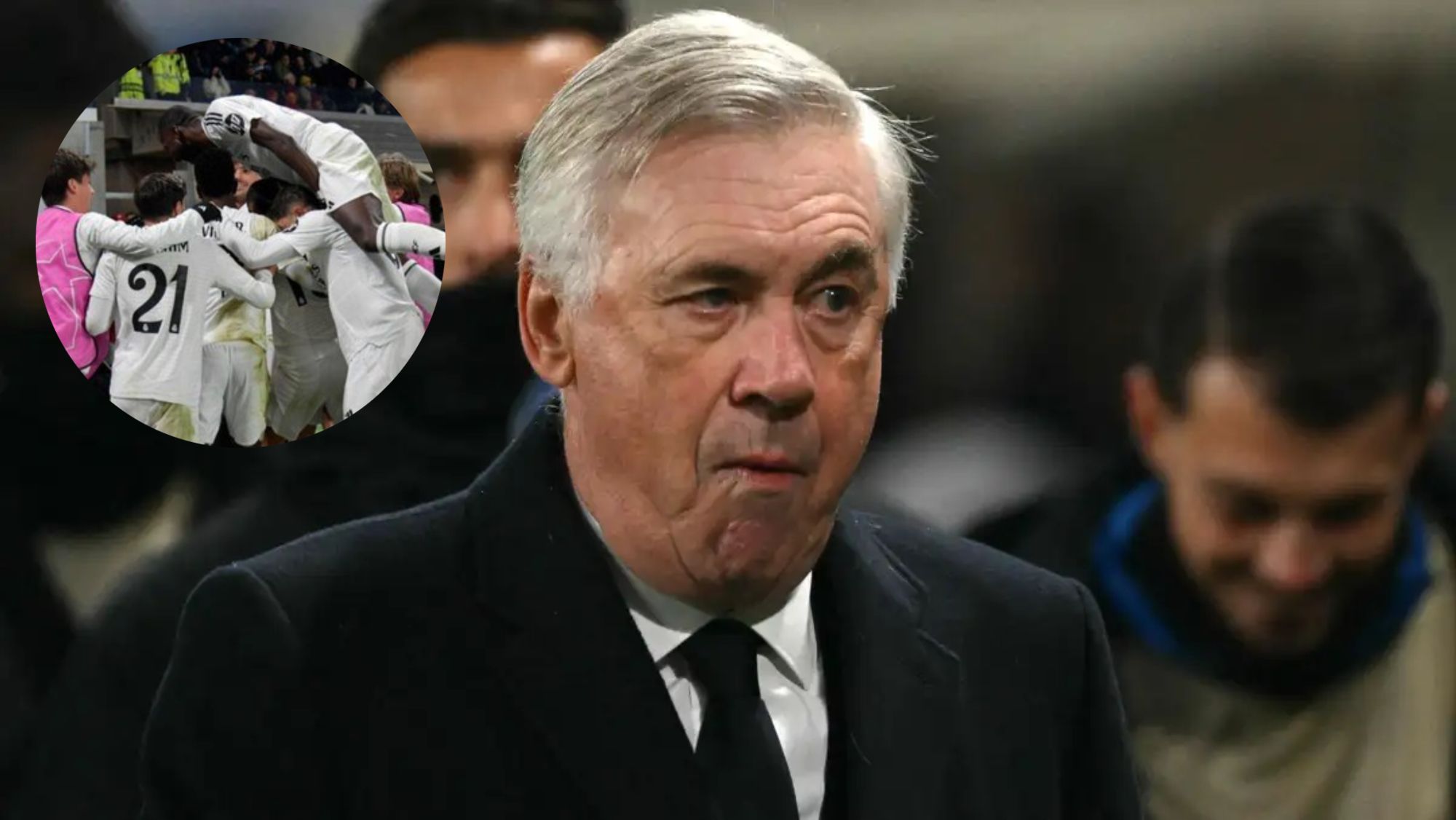 Este es el mensaje que transmite Ancelotti después de la victoria frente a la Atalanta