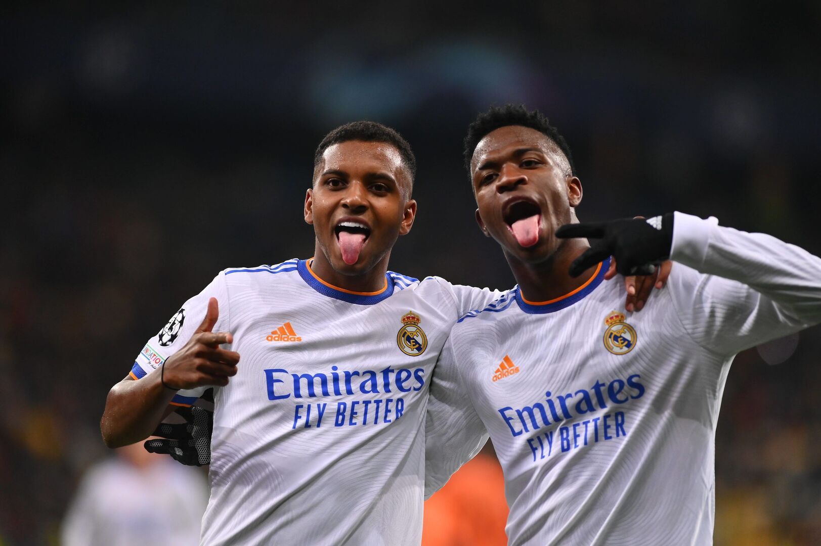 Vinicius y Rodrygo dejaron una de las imágenes más emotivas de la remontada