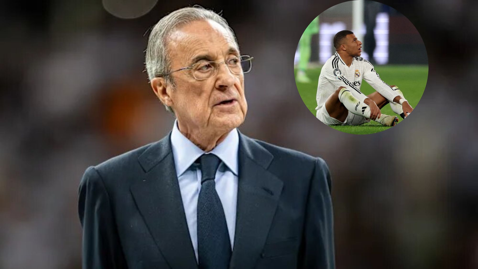 Florentino Pérez está molesto por la gran cantidad de lesiones que está sufriendo el equipo