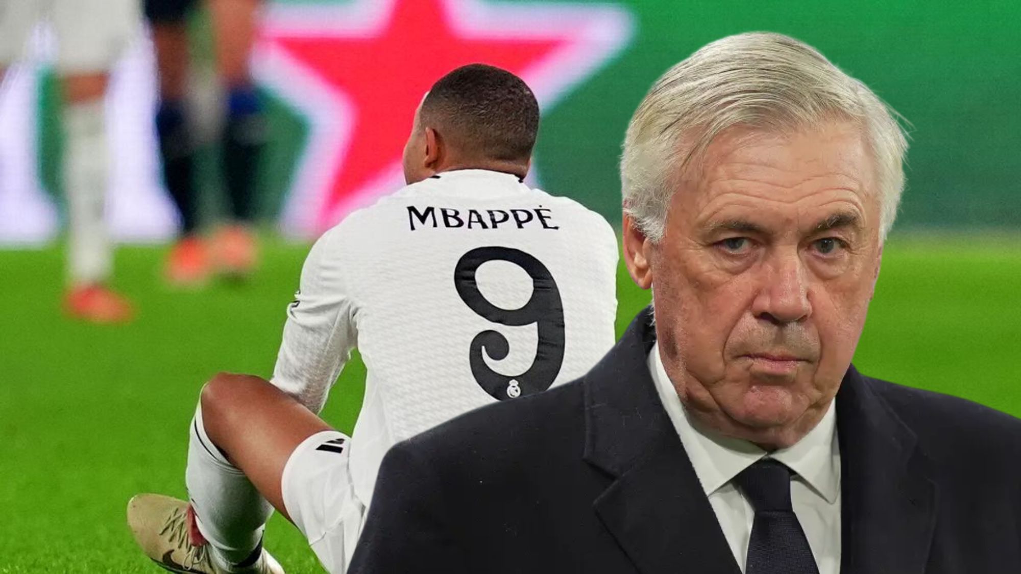 Ancelotti está preocupado por el estado físico de Kylian Mbappé