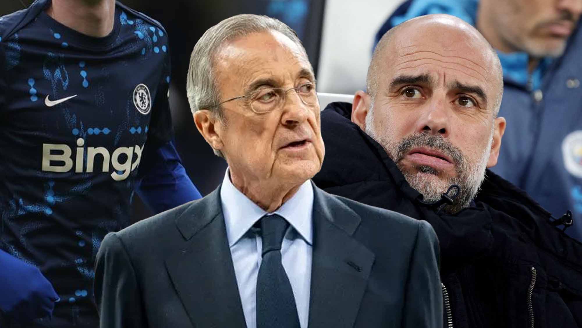 Florentino con jugador de incógnito y Guardiola preocupado