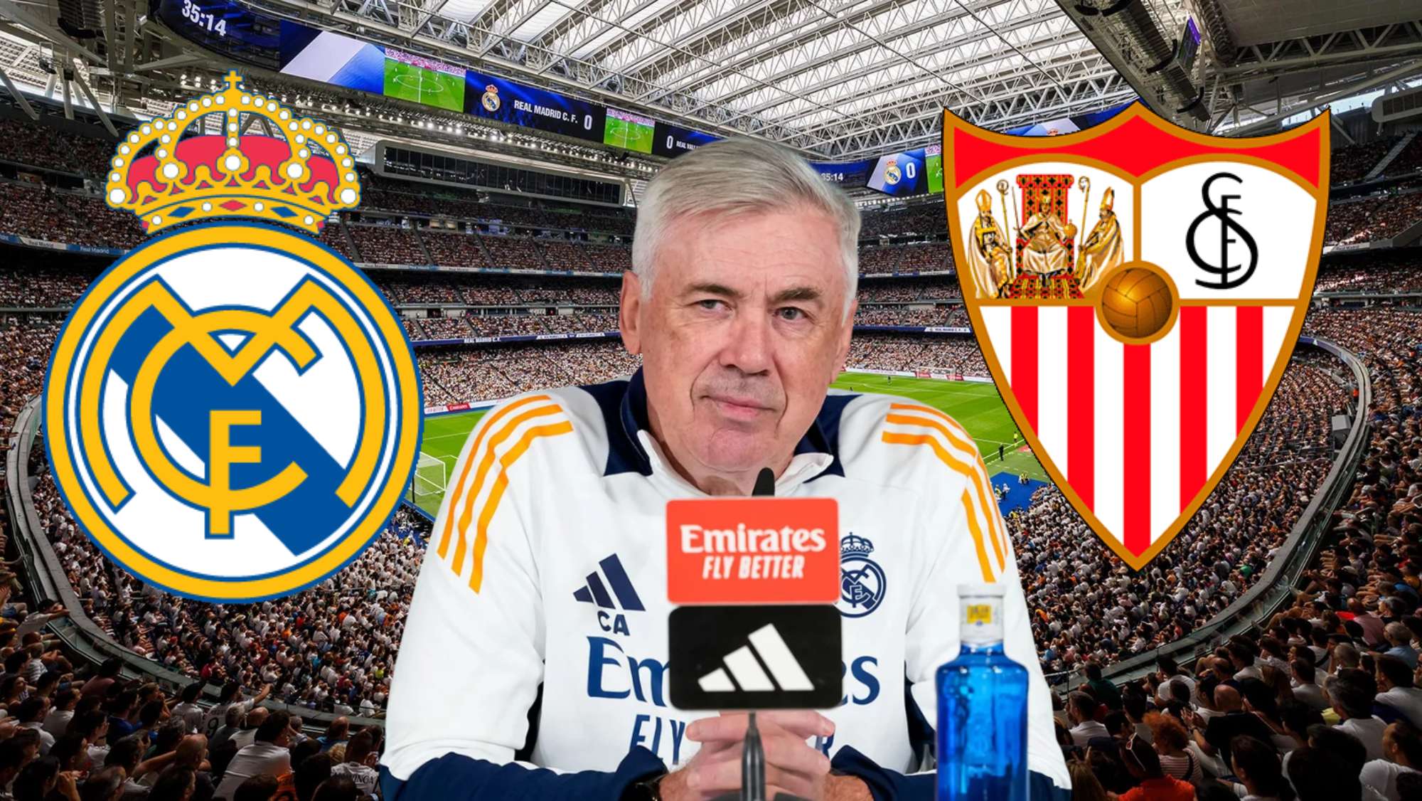 Sorpresa de Ancelotti en el once contra el Sevilla