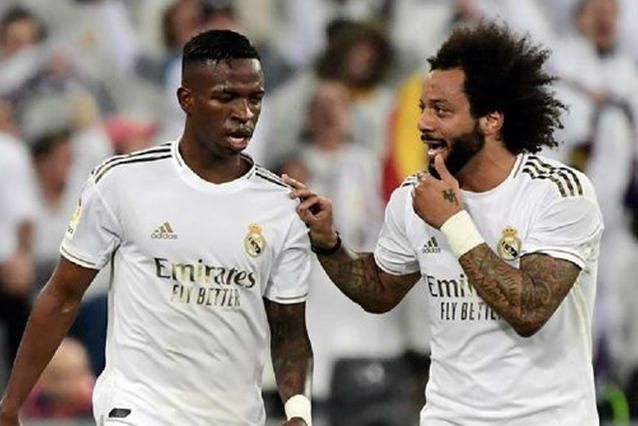 Vinicius Jr y Marcelo