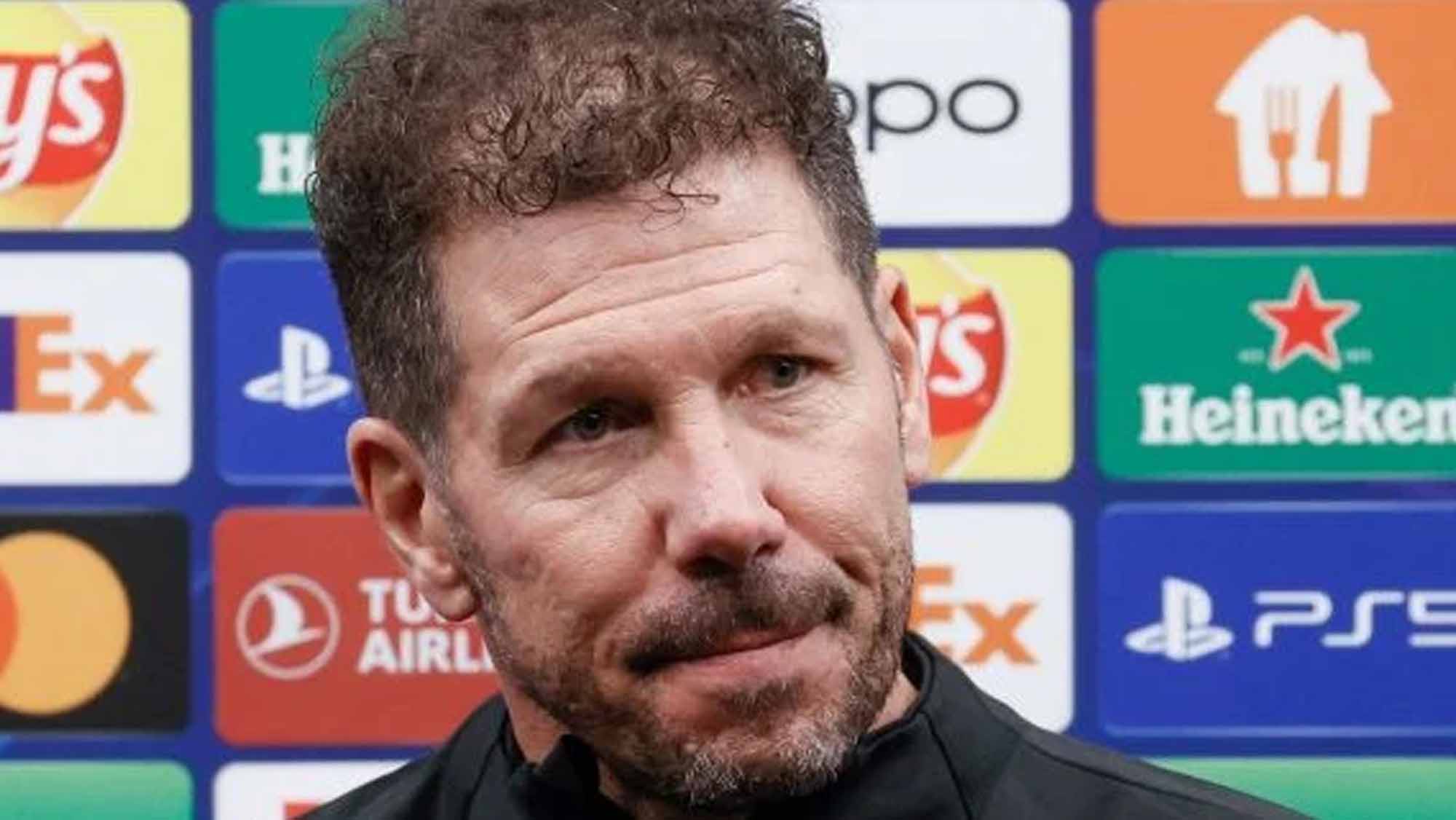 Cholo Simeone emocionado