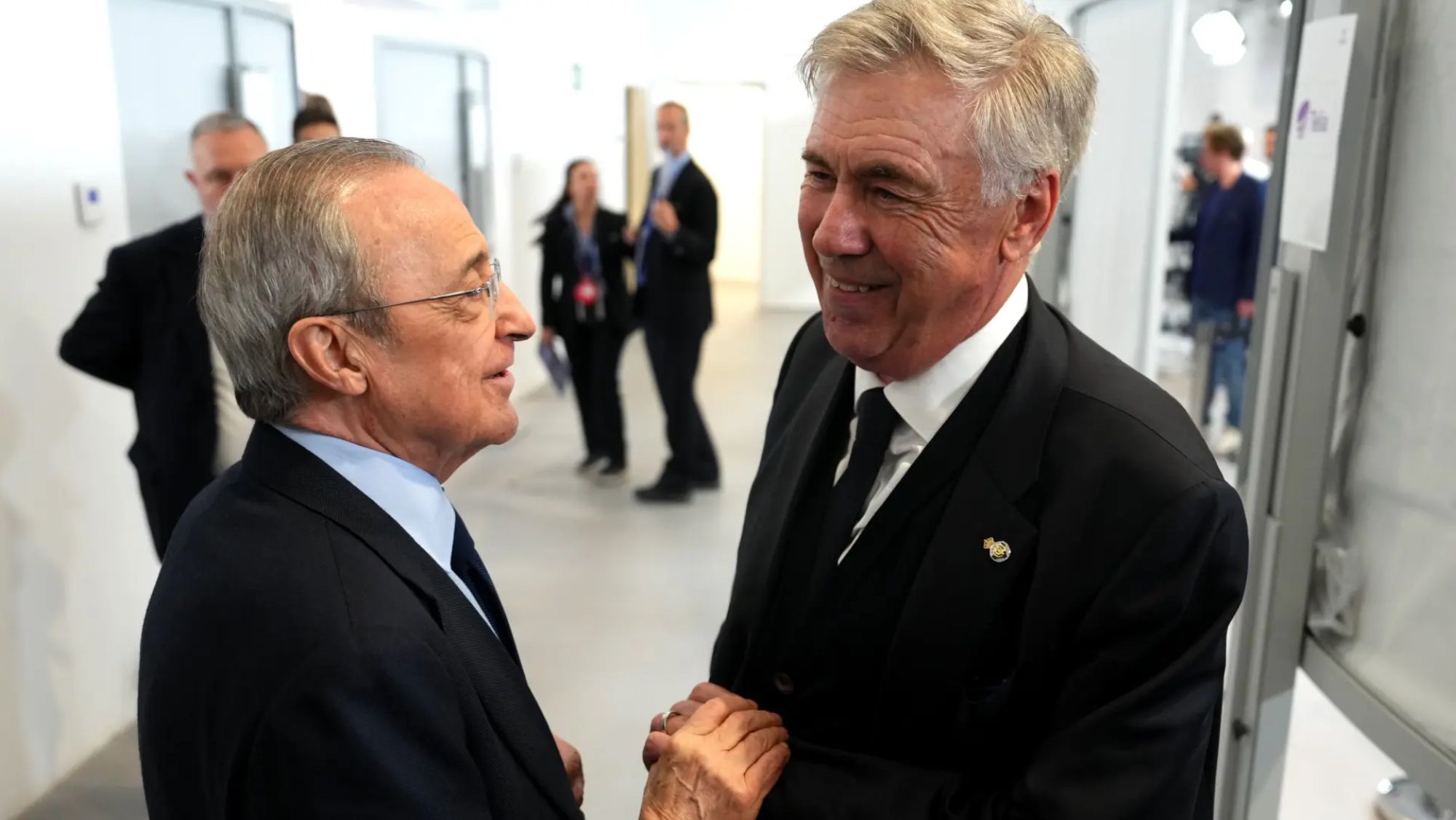 Florentino Pérez y Carlo Ancelotti están encantados con un futbolista capital en el equipo.