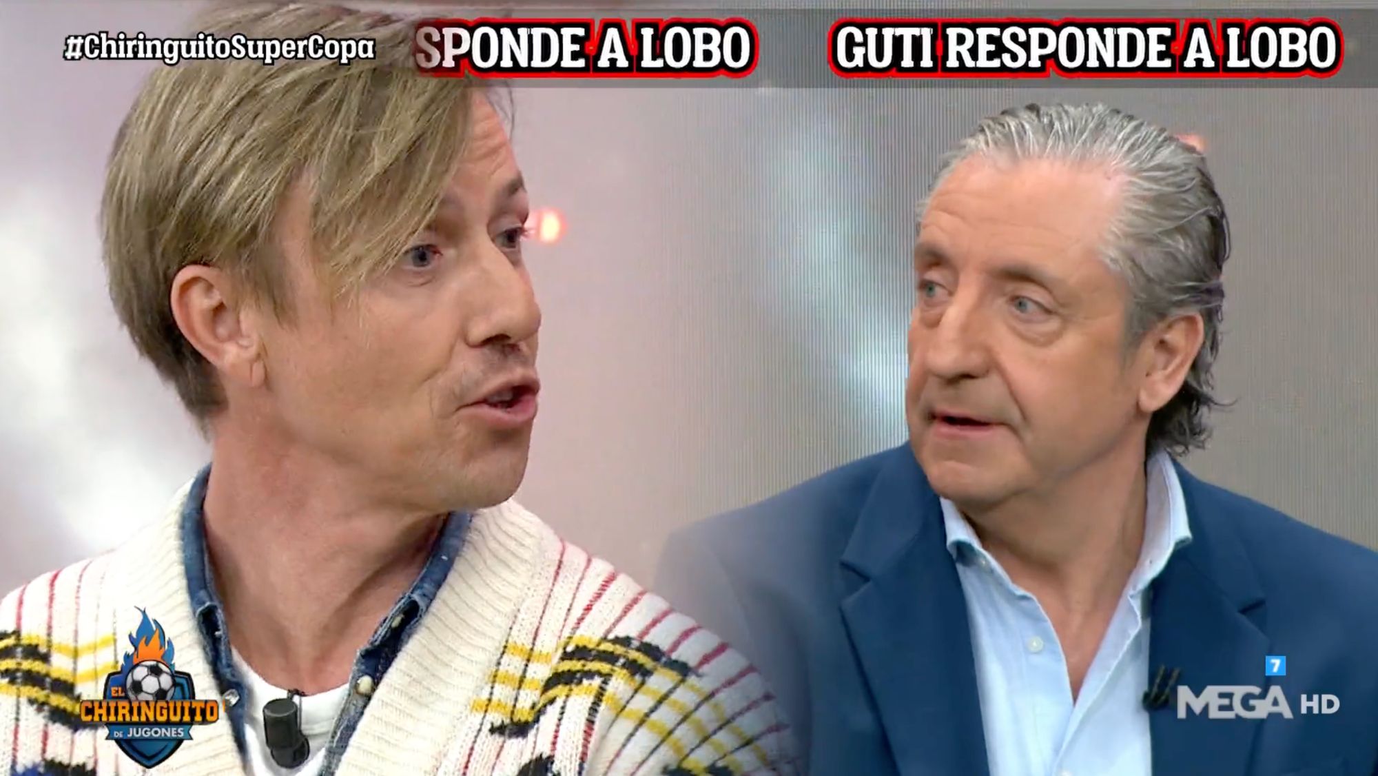 Guti estalla contra Lobo Carrasco y culpa a Pedrerol: "Tú se lo permites..."