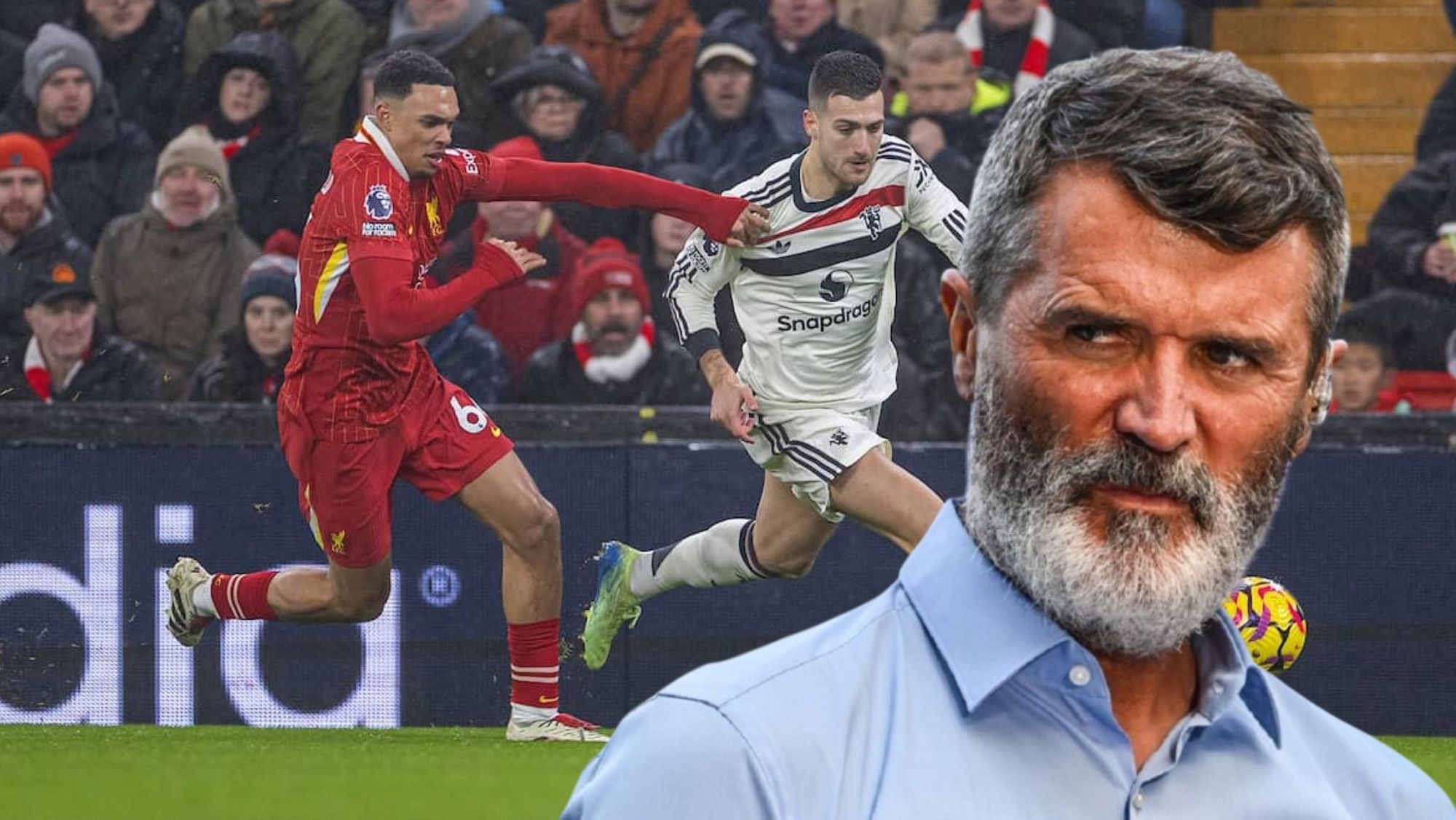 Roy Keane, muy crítico con el último partido de Trent Alexander-Arnold con el Liverpool, pone en cuestión el fichaje del lateral por el Real Madrid.