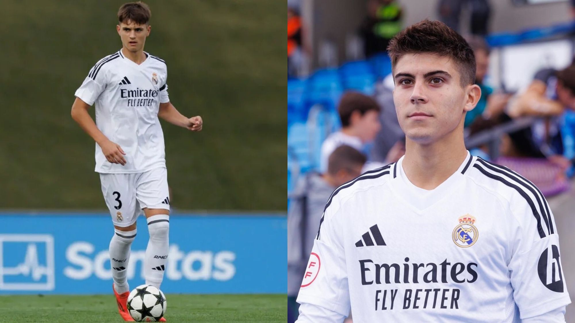 Lorenzo Aguado y Diego Aguado son titulares en el debut del Real Madrid en Copa del Rey