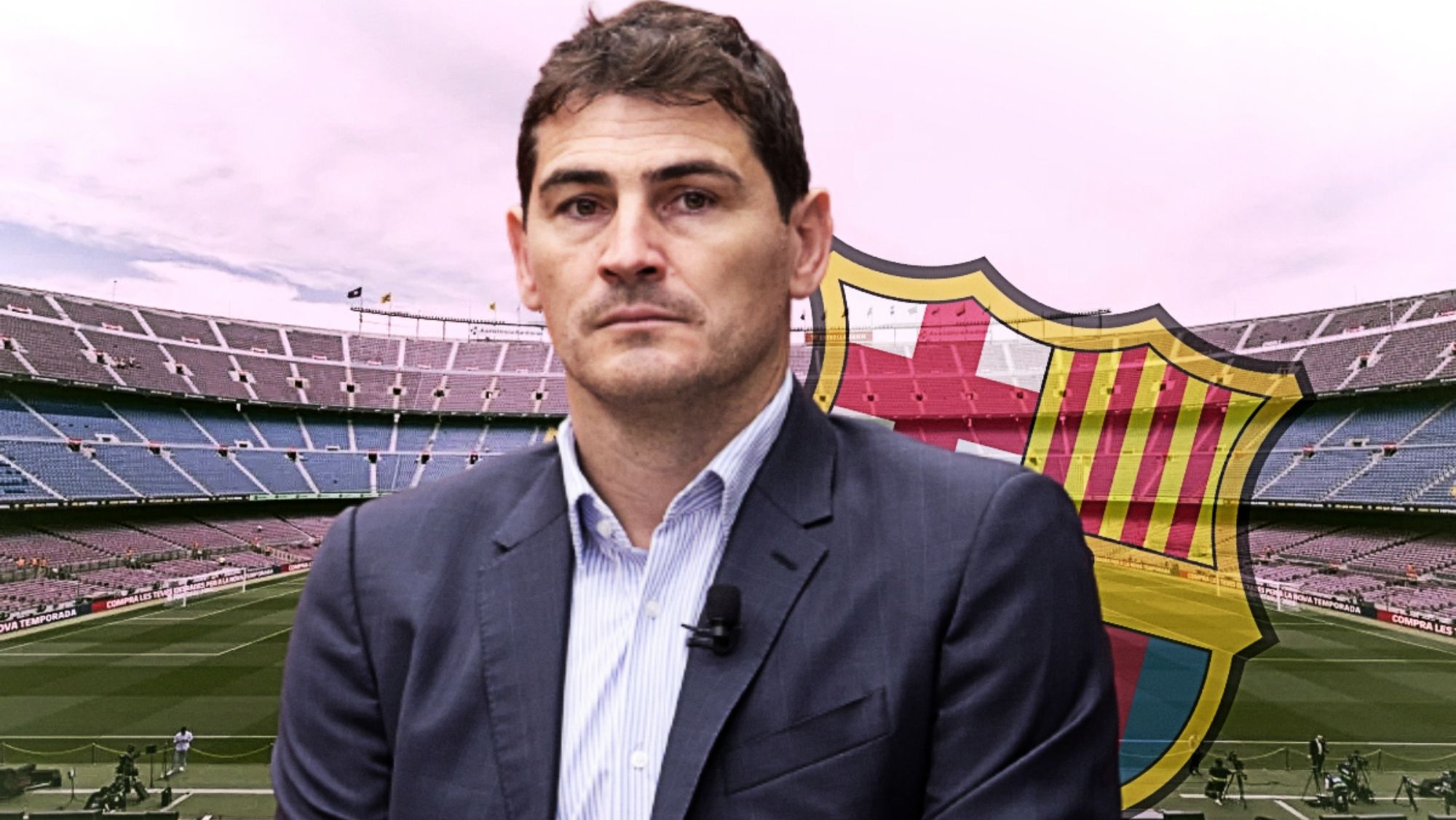 Iker Casillas estará en el Camp Nou el próximo mes de marzo